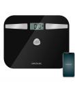 Cecotec Surface Precision 10200 Smart Healthy Black Bascula Corporal hasta 180kg - Energia sin Pilas - Bluetooth - 4 Sensores - 