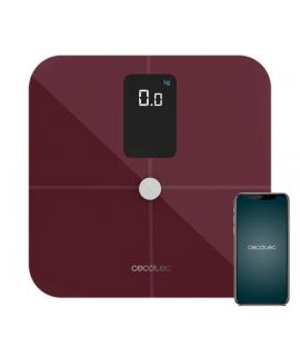 Cecotec Surface Precision 10400 Smart Healthy Vision Garnet Bascula Corporal hasta 180kg - LCD - Bluetooth 4.0 - Bateria 600mAh 