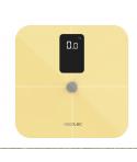 Cecotec Surface Precision 10400 Smart Healthy Vision Yellow Bascula Corporal hasta 180kg - Pantalla LCD - Bluetooth 4.0 - Crista