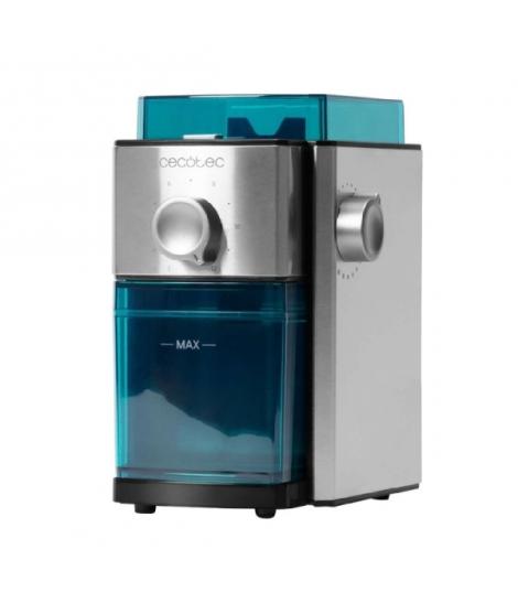 Cecotec SteelMill 2000 Adjust Molino de Cafe Multifuncional - 150W - Cuerpo de Acero Inoxidable - Cuchillas de Titanio - Funcion