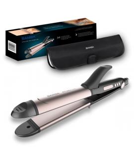 Cecotec Bamba RitualCare 1000 Ceramic Plancha de Pelo 2 en 1 - Alisa y Riza Cabello - Temperatura de 120 a 220°C - Funcion Autoa