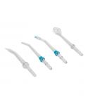 Cecotec Pack de Boquillas para Irrigador Bamba ToothCare 1200 Jet Pro - Formas Surtidas - Color Blanco