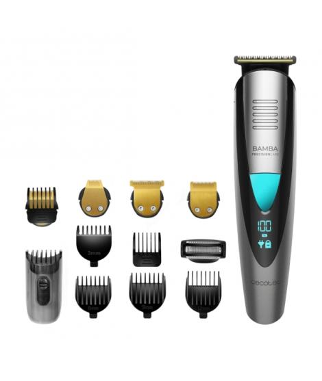 Cecotec Bamba PrecisionCare Pro Afeitadora Recortadora 5 en 1 - IPX7 - Cuchillas Titanio - Bateria 500mAh - Uso Inalambrico y co