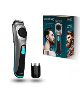 Cecotec Bamba PrecisionCare AllDrive Pro Recortadora para Barba - Cuchillas de Titanio - Uso Inalambrico y con Cable - Autonomia