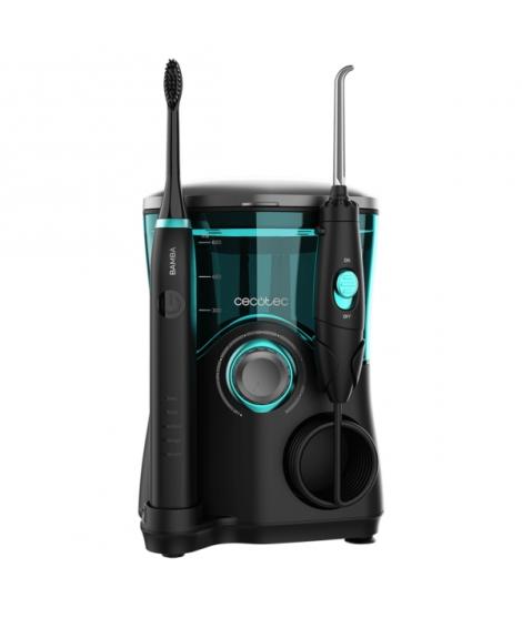 Cecotec Bamba ToothCare Jet Clean Estacion de Cuidado Dental con Irrigador y Cepillo - Deposito 600ml - 10 Niveles - 7 Boquillas