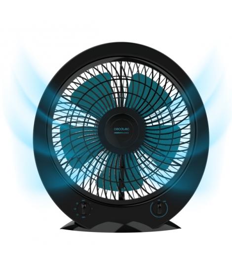 Cecotec EnergySilence 4500 Power Box Ventilador de Suelo con 5 Aspas - 45W - Diametro de 12" - 3 Velocidades - Temporizador - Re