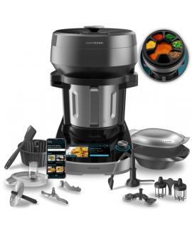 Cecotec Mambo CooKing Unique Robot de Cocina con Dispensador de Alimentos - 2200W - Multifuncion - Funciones y Recetas Guiadas -