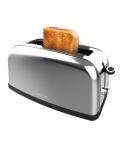 Cecotec Toastin' Time 850 Tostadora de Ranura Larga - 850W - Ranura Ancha hasta 3.8cm - 7 Niveles de Tostado - Sistema de Autoce