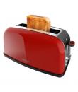 Cecotec Toastin' Time 850 Tostadora de Ranura Larga - 850W - Ranura Ancha - Acero Inoxidable - Apagado y Pop-Up Automatico - Aut