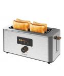 Cecotec TouchandToast Extra Double Tostadora de Doble Ranura Larga - 1500W - Pantalla Tactil a Color - Capacidad 4 Rebanadas - A