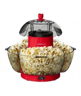Cecotec FunandTaste P'Corn Lotus Palomitero Electrico - 1200W - Listas en 2min - Compacto - Incluye 4 Recipientes - Cocina sin A