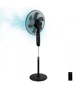 Cecotec EnergySilence 610 Max Flow Control Ventilador de Pie con 6 Aspas - 70W - Diametro de 45cm - Mando a Distancia - Temporiz