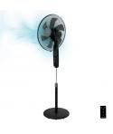 Cecotec EnergySilence 610 Max Flow Control Ventilador de Pie con 6 Aspas - 70W - Diametro de 45cm - Mando a Distancia - Temporiz