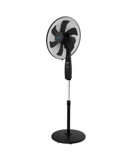 Cecotec EnergySilence 620 Max Flow Smart Ventilador de Pie con 6 Aspas - 70W - Diametro de 45cm - Mando a Distancia - Pantalla L