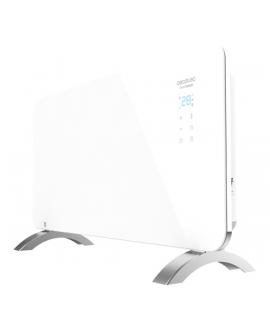 Cecotec Ready Warm 6700 Crystal Connection Convector de Cristal Templado - 1500W - Cobertura hasta 15m2 - Control Wi-Fi con App 