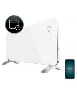 Cecotec Ready Warm 6750 Crystal Connection Convector de Cristal Templado - 2000W - Cobertura hasta 20m2 - Control Wi-Fi con App 