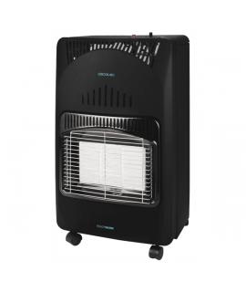 Cecotec Ready Warm 4000 Slim Fold Estufa de Gas - Potencia Calorifica de 4.2kW - Plegable y Compacta - Termostato - Ruedas Multi