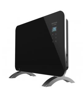 Cecotec Ready Warm 6670 Crystal Connection Convector de Cristal Templado - 1000W - Cobertura hasta 10m2 - Control Wi-Fi - LED Ta