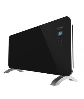 Cecotec Ready Warm 6770 Crystal Connection Convector de Cristal Templado - 2000W - Cobertura hasta 20m2 - Control Wi-Fi con App 