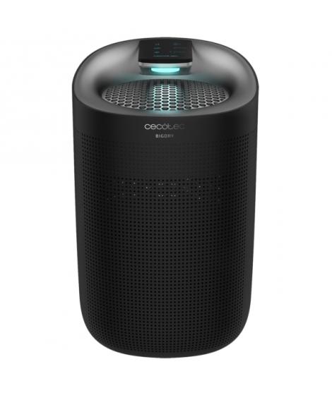 Cecotec BigDry 3000 PureLight Black Deshumidificador - 45W - Deposito de 1 Litro - 3 Procesos de Filtracion - Cobertura hasta 25
