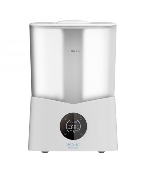 Cecotec BreezeCare 2600 Light Smart Humidificador de Aire - 25W - Deposito 3.2L - 260ml/h - Cobertura hasta 40m2 - Tactil - 3 Ve