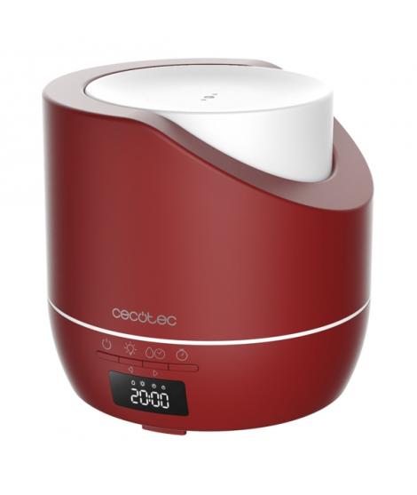 Cecotec PureAroma 500 Smart Garnet Humidificador de Aromaterapia - Capacidad 500ml - Pantalla LED - Temporizador 12h - 3 Modos d