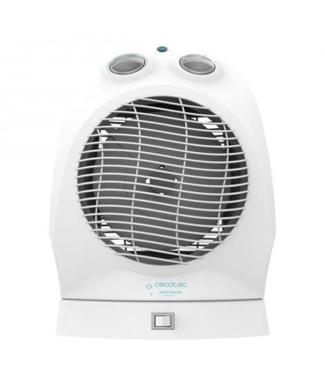 Cecotec ReadyWarm 9890 Force Rotate Calefactor Electrico - 2400W - Oscilacion a 60º - 2 Niveles de Potencia - 3 Modos - Funciona
