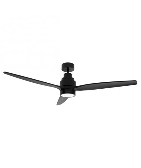 Cecotec EnergySilence Aero 5350 Black Design Ventilador de Techo con 3 Aspas y Luz Integrada - 40W - Diametro de 52" - LED de 22