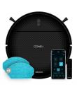 Cecotec Conga 999 Origin X-Treme Robot Aspirador 5 en 1 - 1400Pa - Navegacion Reactiva - 6 Programas - Control Via App y Mando -