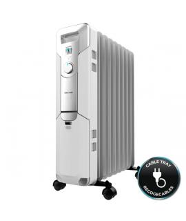 Cecotec ReadyWarm 9000 Space Radiador de Aceite con 9 Modulos de 150x580mm - 2000W - Calienta hasta 20m2 - 3 Niveles de Potencia