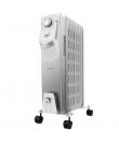 Cecotec ReadyWarm 7000 Space 360 Radiador de Aceite con 7 Modulos de 150x580mm - 1500W - Calienta hasta 18m2 - Tecnologia 360º -