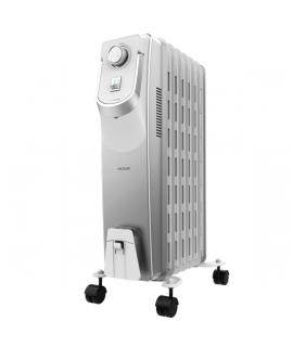 Cecotec ReadyWarm 7000 Space 360 Radiador de Aceite con 7 Modulos de 150x580mm - 1500W - Calienta hasta 18m2 - Tecnologia 360º -