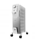 Cecotec ReadyWarm 7000 Space 360 Radiador de Aceite con 7 Modulos de 150x580mm - 1500W - Calienta hasta 18m2 - Tecnologia 360º -