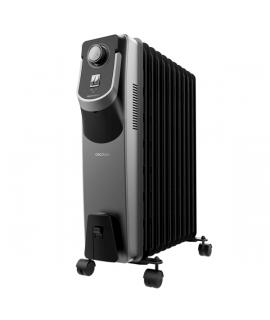 Cecotec ReadyWarm 11000 Space 360 Black Radiador de Aceite con 11 Modulos de 150x580mm - 2500W - Calienta hasta 28m2 - Tecnologi