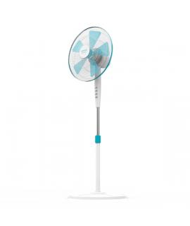 Cecotec EnergySilence 500 Ventilador de Pie con 5 Aspas - Potencia de 40W - Diametro de 40cm - 3 Velocidades - Oscilacion Automa