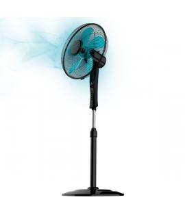 Cecotec EnergySilence 520 Power Ventilador de Pie con 5 Aspas - 50W - Diametro de 40cm - Temporizador 2h - 4 Velocidades - Oscil