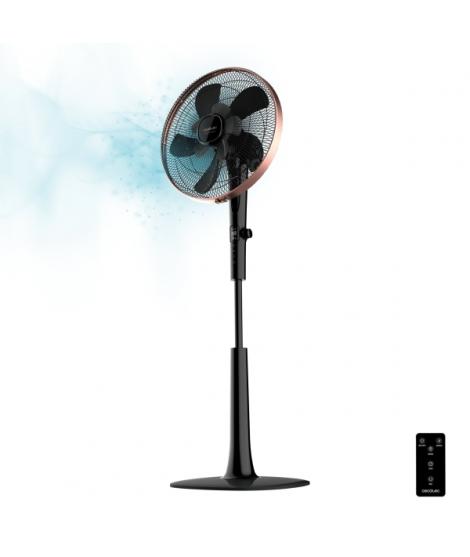 Cecotec EnergySilence 1040 SmartExtreme Ventilador de Pie con 10 Aspas - 28W - Diametro de 40cm - 24 Velocidades y 3 Modos - Tem