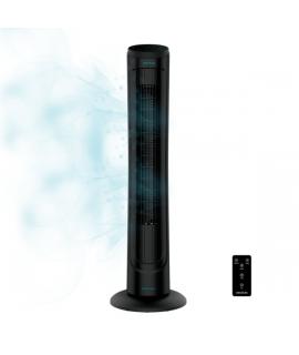 Cecotec EnergySilence 9090 Skyline Ventilador de Torre de 40" de Altura - 45W - Funcionamiento Silencioso - 3 Velocidades - Temp