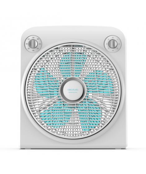 Cecotec EnergySilence 6000 Power Box Ventilador de Suelo con 5 Aspas - 50W - Funcionamiento Silencioso - Rejilla Giratoria Multi