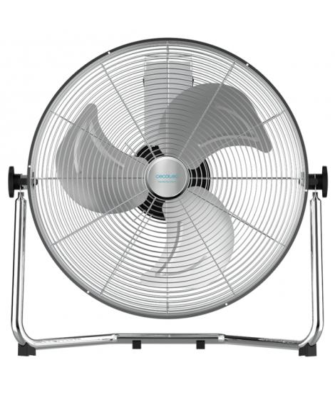 Cecotec EnergySilence 4300 Pro Ventilador Industrial de Suelo con 3 Aspas Metalicas - 110W - Silencioso - 3 Velocidades - Inclin
