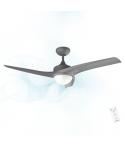 Cecotec EnergySilence Aero 560 Ventilador de Techo con 3 Aspas y Luz LED Integrada - Potencia de 62W - Diametro de 52" - Mando a