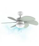 Cecotec EnerySilence Aero 3600 Vision Mint Ventilador de Techo con 6 Aspas y Lampara - 50W - Diametro de 92cm - 3 Velocidades - 