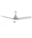 Cecotec EnergySilence Aero 5200 White Design Ventilador de Techo con 3 Aspas y Luz LED Integrada - 38W - Diametro de 52" - Tempo
