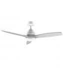 Cecotec EnergySilence Aero 5200 White Design Ventilador de Techo con 3 Aspas y Luz LED Integrada - 38W - Diametro de 52" - Tempo
