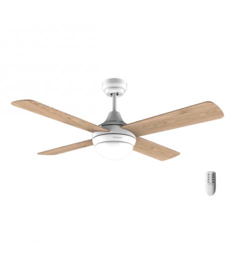 Cecotec EnergySilence Aero 4250 DC Fresh Ventilador de Techo con 4 Aspas de Madera Reversibles y Luz - 40W - Diametro de 42" - 3