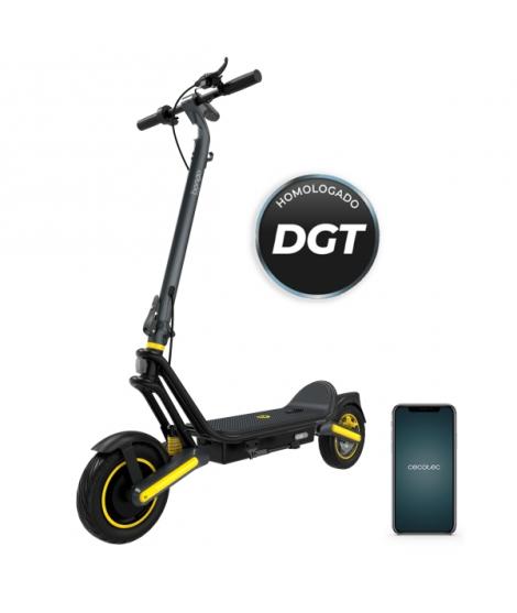 Cecotec Bongo GS50 XXL Connected Patinete Electrico - 800W - Base Ultra Ancha - Doble Suspension - Autonomia 50km - Neumaticos 1