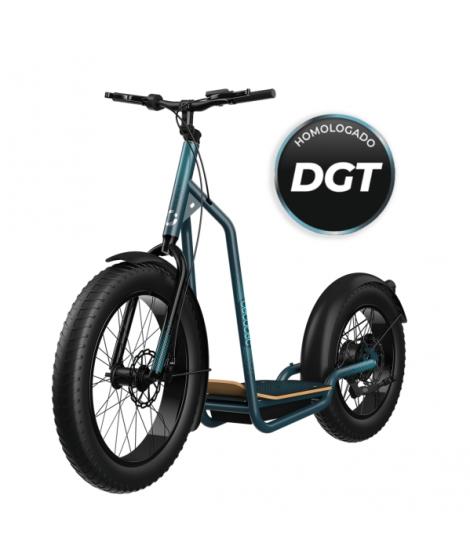 Cecotec Troton Fat Patinete Electrico - 1300W - Ruedas Grandes 20" y 26" - Autonomia 60km - Homologado por la DGT - Base XL de M