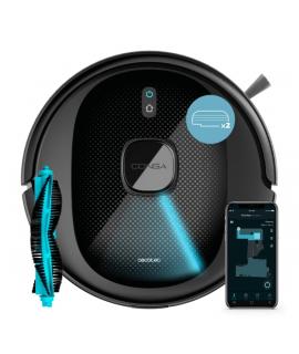 Cecotec Conga 7490 Immortal X-Treme Robot Aspirador 4 en 1 - 2600Pa - Navegacion Laser - Autonomia hasta 120min - Control App y 