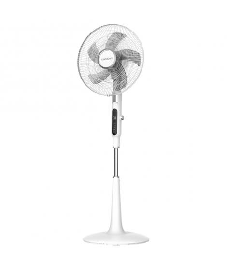 Cecotec EnergySilence 1600 Moskito Ventilador de Pie con 5 Aspas - 65W - Anti Mosquitos - Control Tactil y Mando - 10 Velocidade
