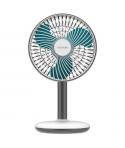 Cecotec EnergySilence 4000 Portable Desk Ventilador de Sobremesa Inalabrico - 4000mAh - Tactil - 4 Velocidades - Inclinacion Aju